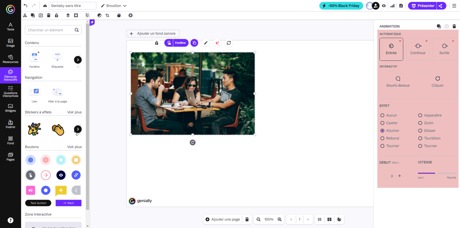 Genially : Créer de l’animation et de l’interactivité – Tutothèque